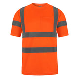 SEsafety Orange Safety shirts T2012