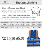 SEsafety® Reflective Safety Vest With Pockets | ANSI Class 2 Certified