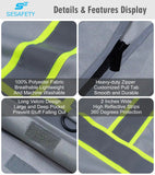 SEsafety® Reflective Safety Vest With Pockets | ANSI Class 2 Certified