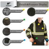SEsafety Sweatshirt Details and Features display of ST82033