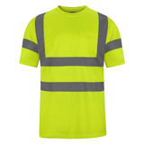 SEsafety Lime safety shirts T2011