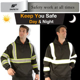 SEsafety Sweatshirts ST82033 Reflective performance day and night