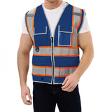 SEsafety® Reflective Safety Vest With Pockets | ANSI Class 2 Certified