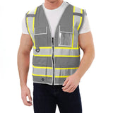 SEsafety® Reflective Safety Vest With Pockets | ANSI Class 2 Certified