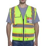 SEsafety® Reflective Safety Vest With Pockets | ANSI Class 2 Certified